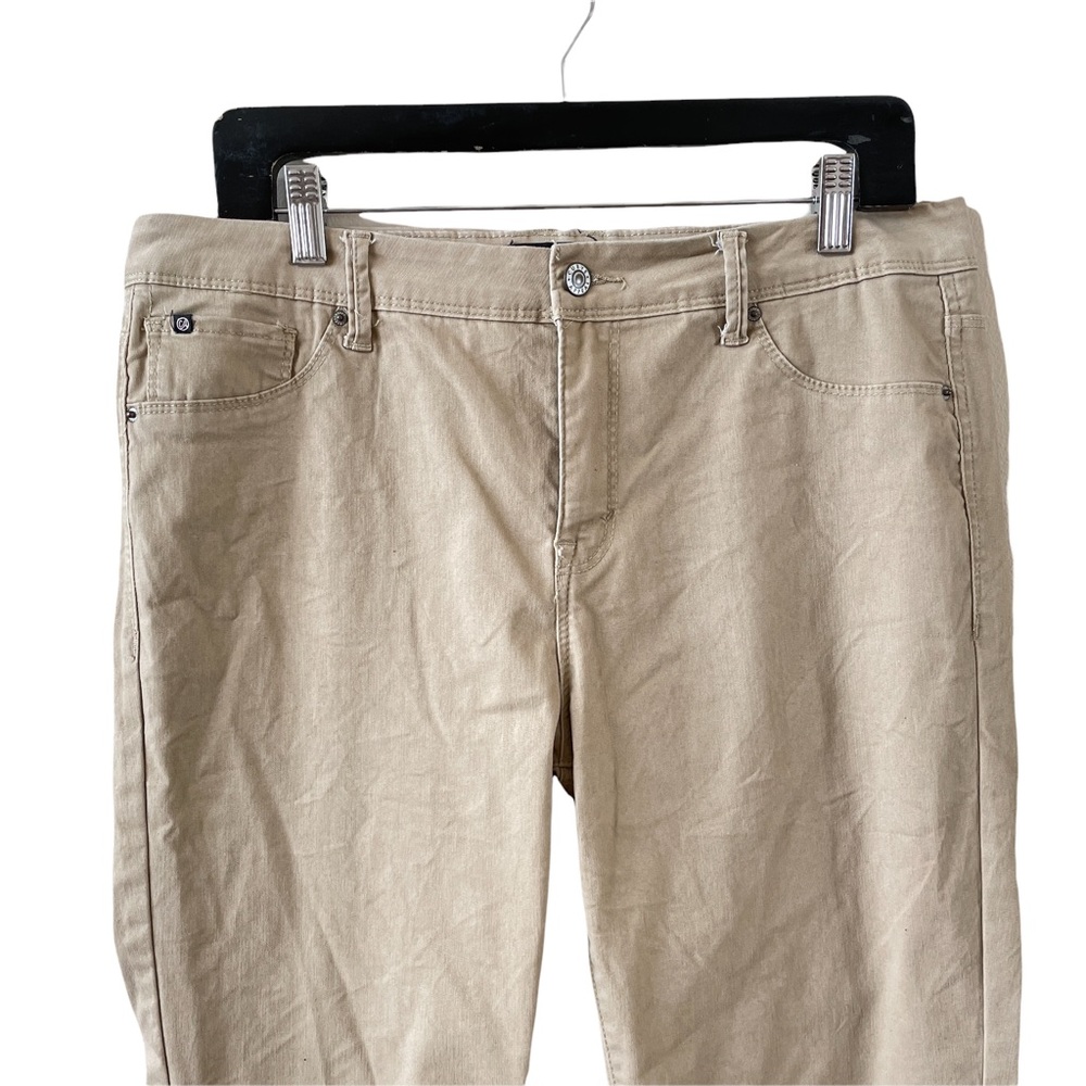 ❤️ SOLD ❤️ CURVE APPEAL MINIMALIST JEGGING IN TAN BEIGE 12 - Picture 2 of 9